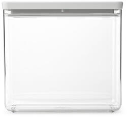 Brabantia Кутия за съхранение Brabantia Tasty+ Stackable 1008876, 3.5 л, Силиконово уплътнение, Без BPA, Светлосив (1008876)