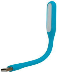 spacer Lampa Light LED Spacer SPL-LED-BL, pentru laptop, flexibila, USB, Albastru (SPL-LED-BL)