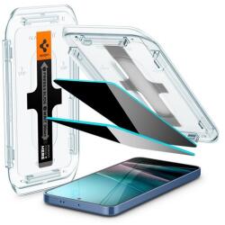 Spigen Samsung Galaxy S24 Plus (SM-S926) ez fit hd védő üveg 2db (2.5d, betekintés védelem, 9h + segédkeret) átlátszó (AGL09307)