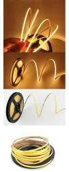 Delux LED szalag 384 led IP20, 10W/fm, 4000K, 1000lm/m, hideg fehér, COB, 24V DC - DEL1726 deLux (DEL1726)
