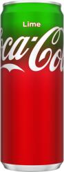 Coca-Cola Lime cola- és limeízű szénsavas üdítőital 330 ml