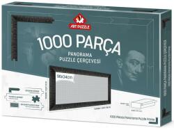Art Puzzle Рамка за панорамен пъзел Art Puzzle - Черна, за 1000 части (14621)