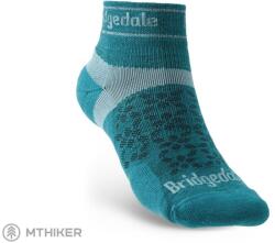 Bridgedale TRAIL RUN UL T2 MS LOW női zokni, kékeszöld (M)
