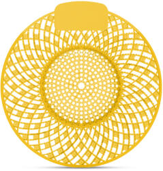 Piszoár bio enzimes illatosító rács Spiral, citrom illatú (sárga) (SPIRALLEMON) - alphadenthigienia
