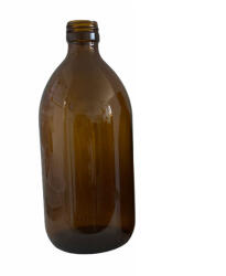 Háztartási üveg - 500 ml, barna, 28 mm-es menettel