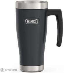 Thermos Termosz vízálló termosz bögre fogantyúval, 470 ml, gránit