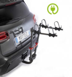 MOTTEZ Jupiter 2 kerékpártartó vonóhorogra 2db elektromos kerékpárhoz (26A032P2ELEC)
