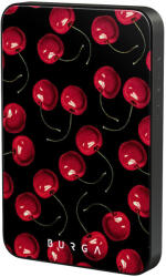 BURGA Cherrybomb Gunmetal Magnetic Power Bank, 5000 mAh (RB_05MS_MagPbank5K-GU)
