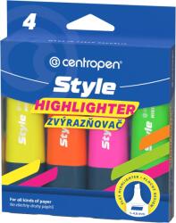Centropen 6252 STYLE FLUO - 4 darabos kiszerelés (462520405)