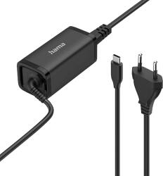 Hama Univerzális notebook töltő, USB-C, PD 45W, fekete (200022) (200022)