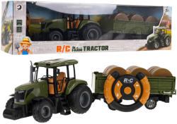 Inlea4Fun RC Távirányítós traktor pótkocsival Inlea4Fun FARM TRACTOR (RA-ZRC.1908-7)
