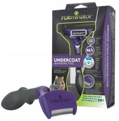 Furminator Aljszőrzet fésülő kefe Hosszú szőrű macska Large "M (FUR151357)