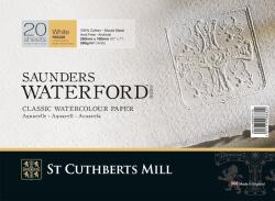 St Cuthberts Mill Saunders Waterford Rough Vázlatfüzet 26 x 18 cm 300 g White (T46630001011B)