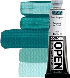 Golden Artist Colors Open Akril festék Cobalt Turquoise 59 ml 1 db (0007144-2)