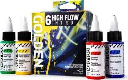 Golden Artist Colors High Flow Intro Akril festékek készlete 6 x 30 ml (0000068-0)