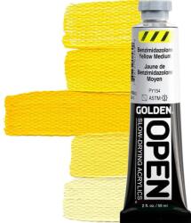 Golden Artist Colors Open Akril festék Benzimidazolone Yellow Medium 59 ml 1 db (0007008-2)