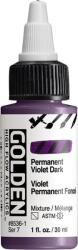 Golden Artist Colors High Flow Akril festék Permanent Violet Dark 30 ml 1 db (0008536-1)