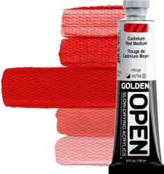 Golden Artist Colors Open Akril festék Cadmium Red Medium 59 ml 1 db (0007100-2)