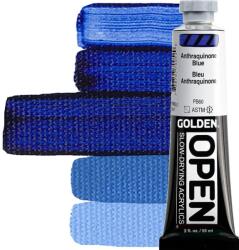 Golden Artist Colors Open Akril festék Anthraquinone Blue 59 ml 1 db (0007005-2)
