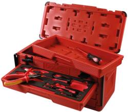Laser Tools LAS-8328 szigetelt / hibrid VDE 1000 V szerszámkészlet 3 fiókos szerszámos ládában, 27 részes (LAS-8328) - praktikuskft