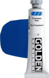 Golden Artist Colors Heavy Body Akril festék Fluorescent Blue 59 ml 1 db (0004605-2)