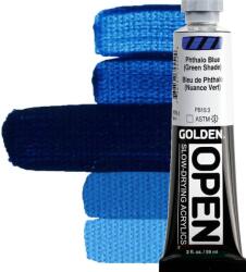 Golden Artist Colors Open Akril festék Phthalo Blue (Green Shade) 59 ml 1 db (0007255-2)