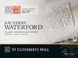 St Cuthberts Mill Saunders Waterford HP+ Vázlatfüzet 20 36 x 26 cm 300 g White (T45930001011D)