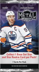 Upper Deck 2023-24 Upper Deck Skybox Metal Universe Hobby kártyacsomag