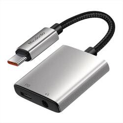Mcdodo 2 az 1-ben hangadapter Mcdodo CA-5550 2 az 1-ben Lightning to Lightning + DC 3, 5 mm (CA-5050)