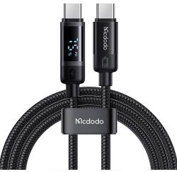 Mcdodo CA-5780 USB-C - USB-C 60 W adatkábel 1, 2 m (fekete)