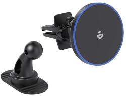 Choetech Mágneses autós töltőtartó Choetech T208-F 15W (fekete)