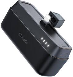 Mcdodo Power Bank MC-6281 20 W, 5000 mAh Lightning csatlakozóval (fekete)