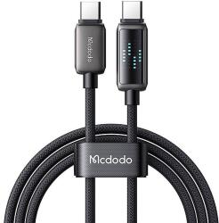 Mcdodo CA-4250 USB-C-USB-C kábel, 100 W, LED kijelző, 1, 2 m