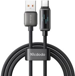 Mcdodo CA-2350 USB-A-USB-C kábel, 6A, LED kijelző, 1, 2 m