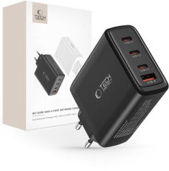 Tech-Protect Husa TECH-PROTECT NC100W-GAN 4-PORT NETWORK CHARGER PD100W/QC3.0 BLACK - pcone