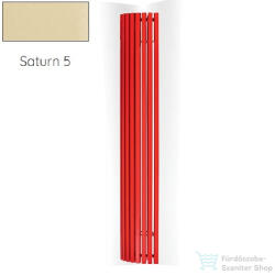 Radeco CARRERA N 1800x235 sarokba építhető, íves design radiátor, SATURN 5 (matt krém) színben (Radeco_CARRERA_N_SATURN5)