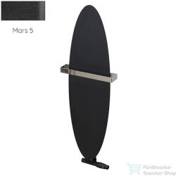 Radeco ORRO 990x280 ovális design radiátor törölközőtartó nélkül, MARS 5 (antracit) színben (Radeco_ORRO_MARS5)