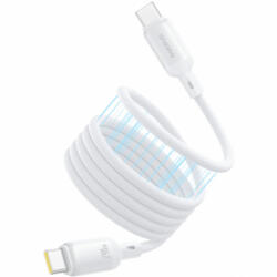 Baseus PicoGo USB-C to USB-C adatkábel, töltőkábel, fehér (240W, 1m, P10376800211-00)