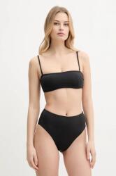 Calvin Klein bikini felső fekete, enyhén merevített kosaras, KW0KW02845 - fekete XL - answear - 13 990 Ft