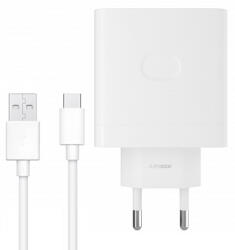 OPPO 67W hálózati tölőadapter, töltőfej, 1 x USB-A + USB-C adatkábel, töltőkábel, fehér (VCB7OAEH)