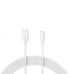 Baseus Superior Series USB-A to USB-C adatkábel, töltőkábel, fehér (65W, 6.5A, 2m, CAYS000901)