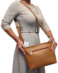 RIALTO csau, tűzött előzsebes közepes bőr divattáska RT2035NQ-A0 - taskaweb