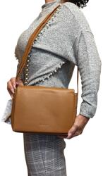 RIALTO csau, közepes, sok részes fedeles bőrtáska RT212804Q-A0 - taskaweb