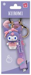 YuMe Breloc si curea, Yume, Seria Peach, Kuromi Figurina