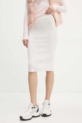 Guess szoknya LUCILLE szürke, midi, ceruza fazonú, W4YD38 Z2U00 - fehér S
