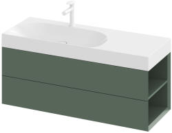 RAVAK SD Lite 120 J fürdőszobai szekrény mosdó alá Grey Green X000001894 (X000001894) - ravakdepo