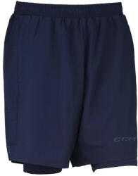 CCM Pantali scurți pentru bărbați 2 IN 1 Training Short Navy XXL