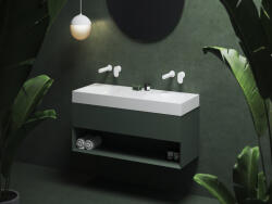 RAVAK SD Lite 120 fürdőszobai szekrény mosdó alá Grey Green X000001870 (X000001870) - ravakdepo