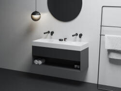 RAVAK SD Lite 120 fürdőszobai szekrény mosdó alá matt fekete X000001868 (X000001868) - ravakdepo