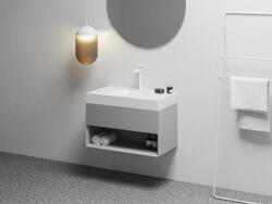 RAVAK SD Lite 80 fürdőszobai szekrény mosdó alá Smoke Grey X000001865 (X000001865) - ravakdepo